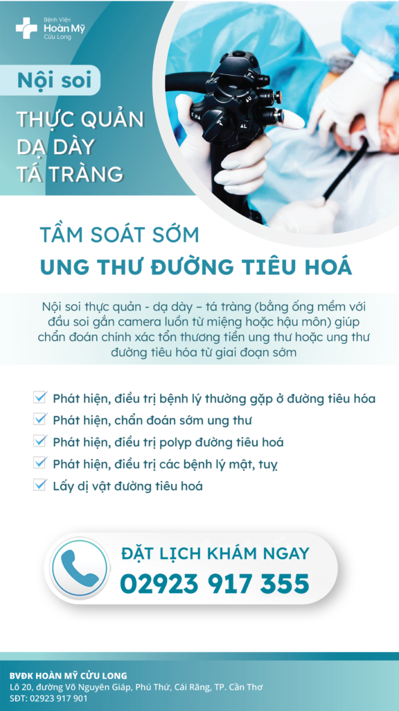 Nội soi thực quản – dạ dày – tá tràng: Tầm soát sớm ung thư đường tiêu hoá