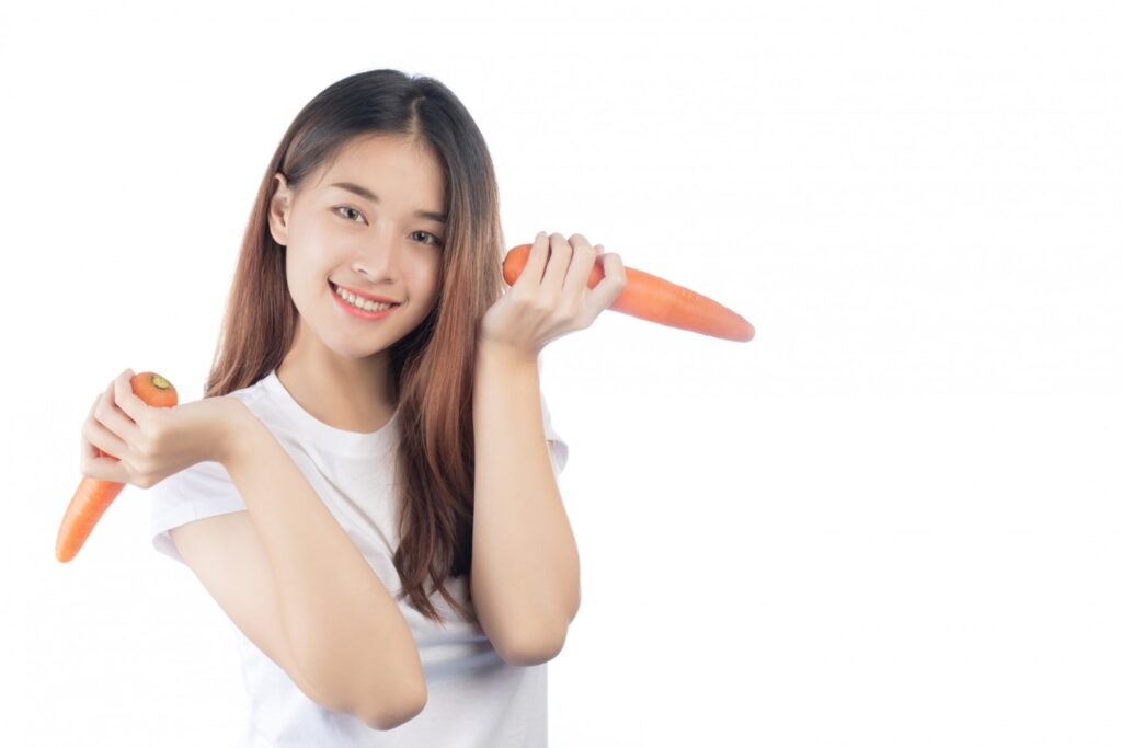 Cà rốt giúp đẹp, chắc khỏe da