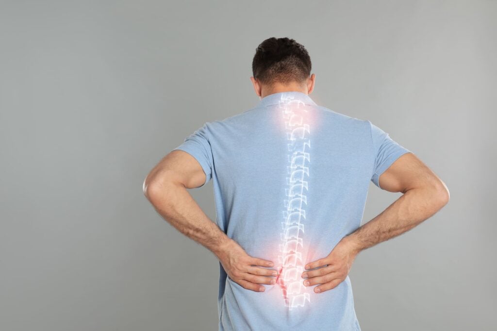 Vị trí giãn dây chằng cổ 