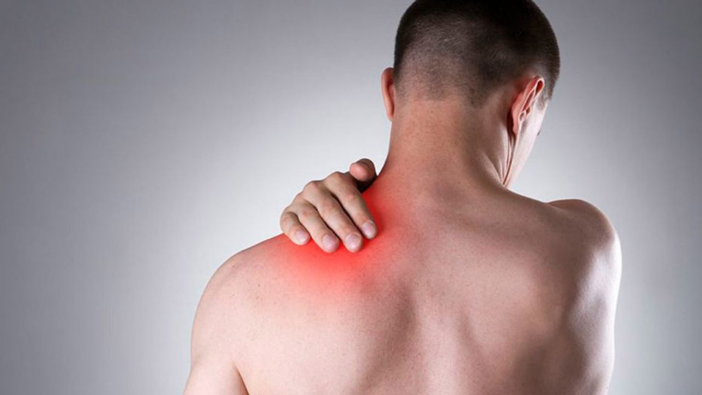 Vị trí giãn dây chằng khớp vai 