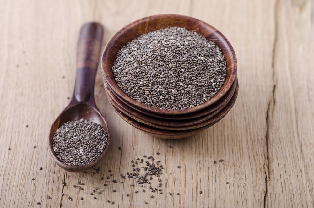 Hạt chia chứa nhiều chất dinh dưỡng