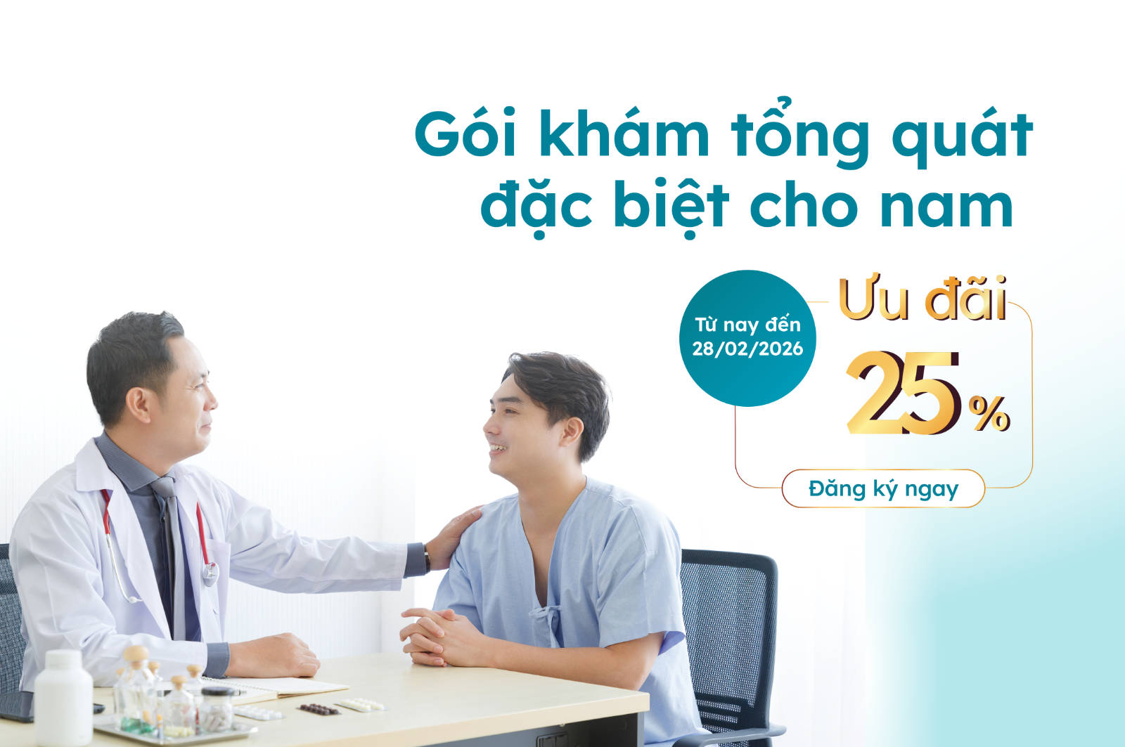 Gói khám đặc biệt nam