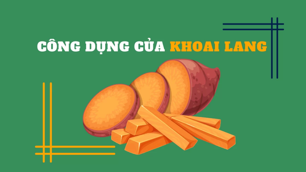 Lợi ích của khoai lang đối với sức khỏe