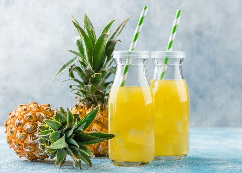 Nước ép dứa hấp dẫn 