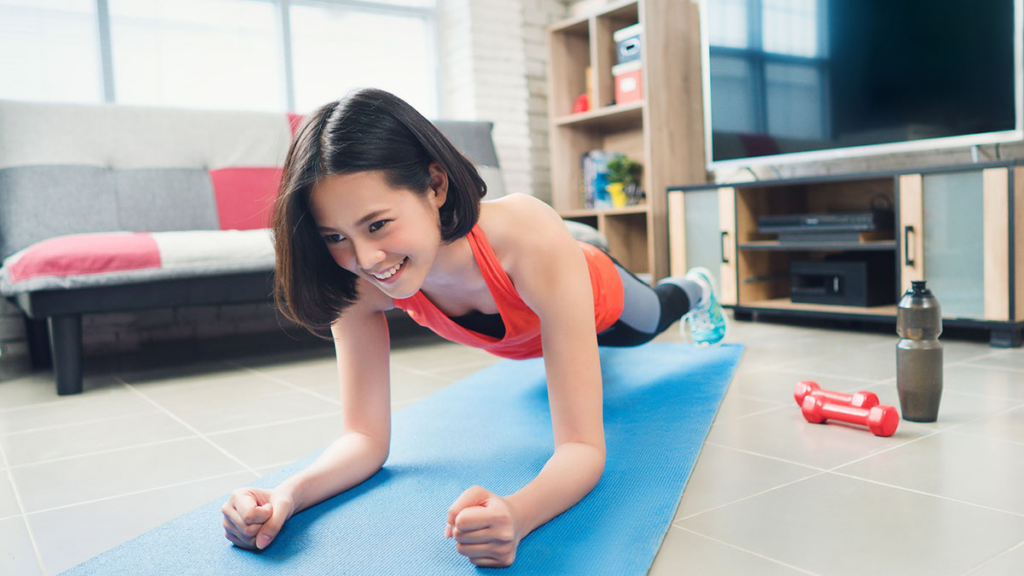 Plank là phương pháp luyện tập không cần đến phòng tập 